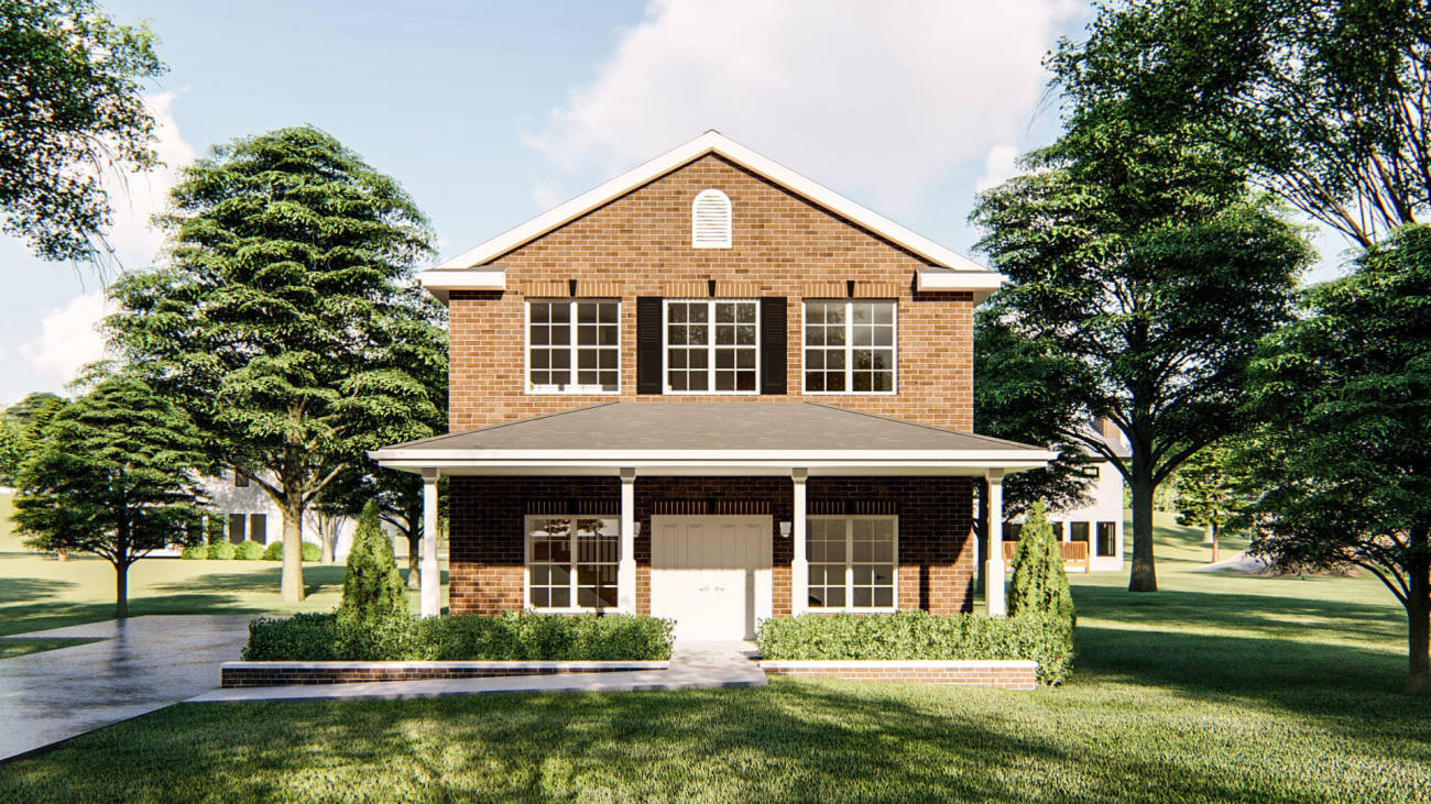 Traditional Style Apartment Garage | Chesapeake Bay